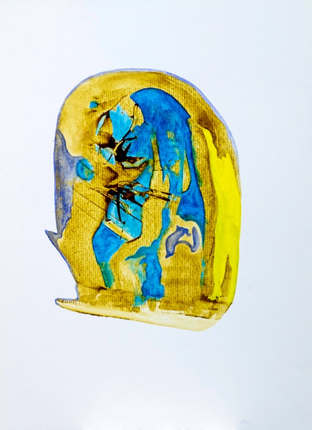 aquarelle s/Ingres 24x32. non daté