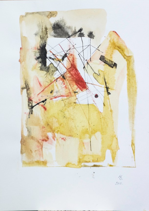 encres et café s/Ingres 24x32. 2011.