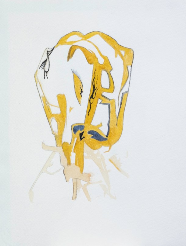 Encres et aquarelle s/Hahnemühle 25x33 cm. 2015.