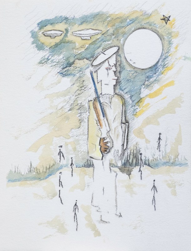 aquarelle 26x33 cm. 2015.