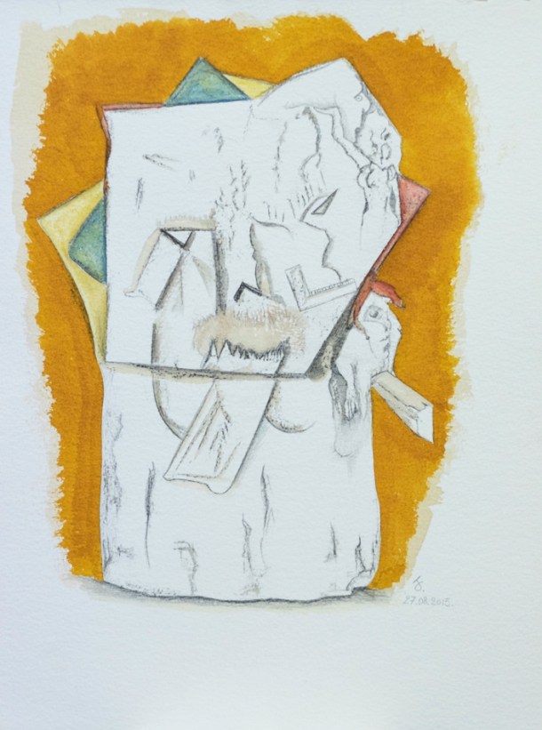 aquarelle et encre s/arches 300g. 25,5x33 cm. 27/08/2015.