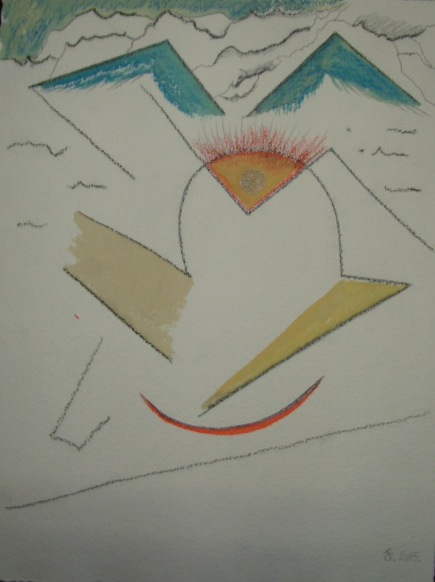 aquarelle 25x33 cm.            décembre 2015.