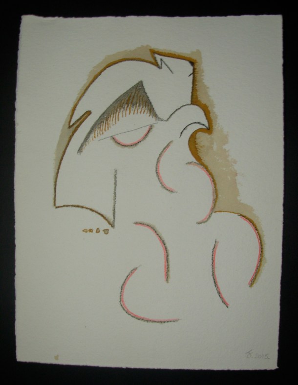 aquarelle 25x33 cm. décembre 2015.