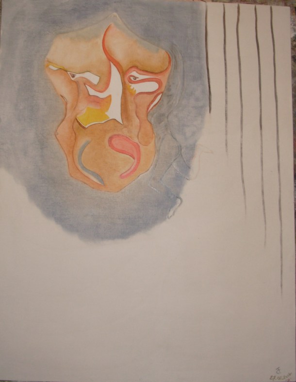 huile s/bois marouflé de toile. 70x90 cm. 27/02/2016.