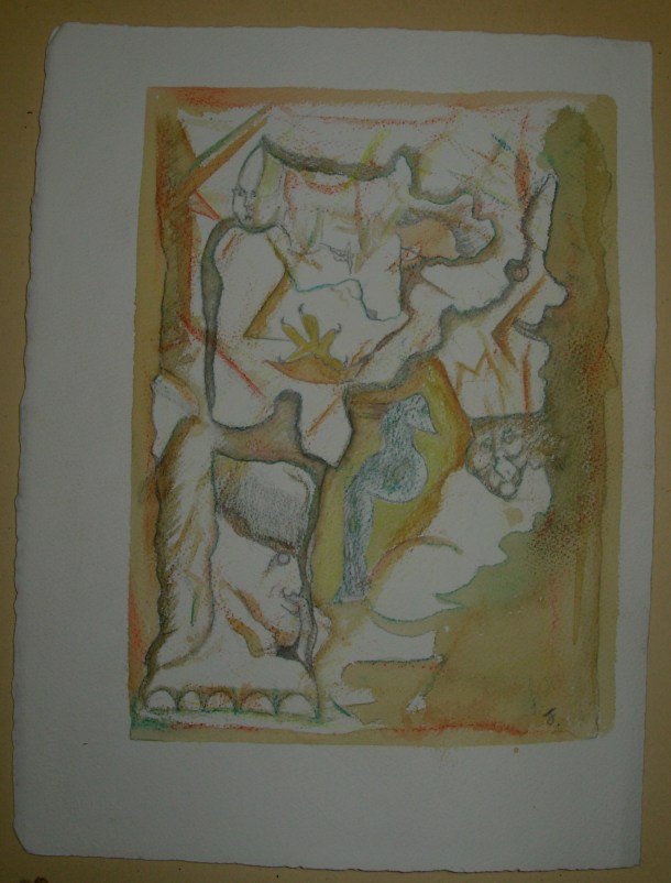 Aquarelle et encres s/arches 300 g. 28,5x38,5 cm. 13.03.2016.