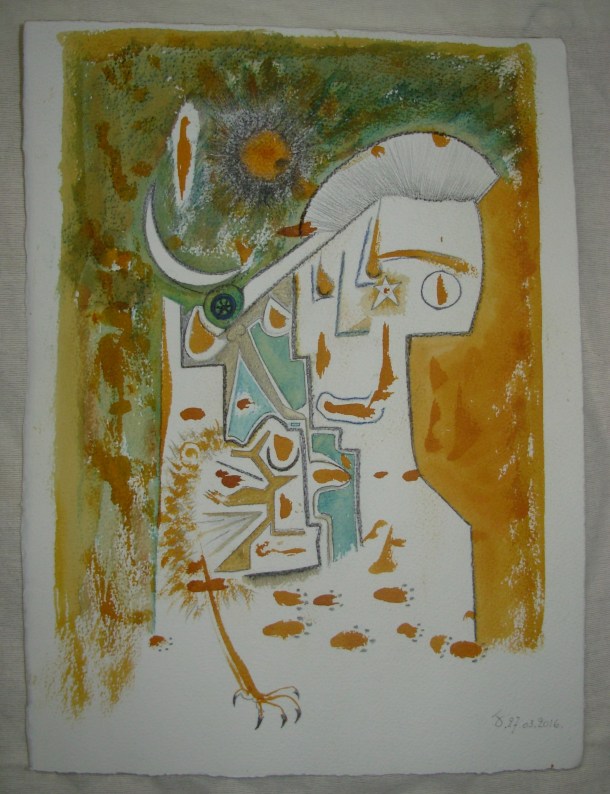 aquarelle et encre s/arches 300g. 28,5 x38,5 cm. 27.03.2016.