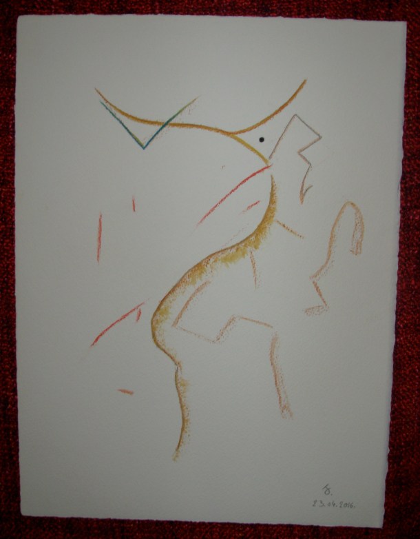 aquarelle et pierre noire s/arches 300g. 28,5 x 38,5 cm. 23. 04. 2016.