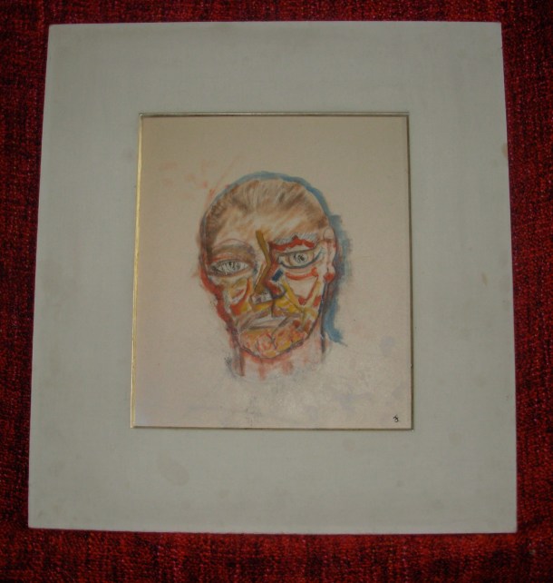 huile s/carton. 24 x 27 cm. 2016.