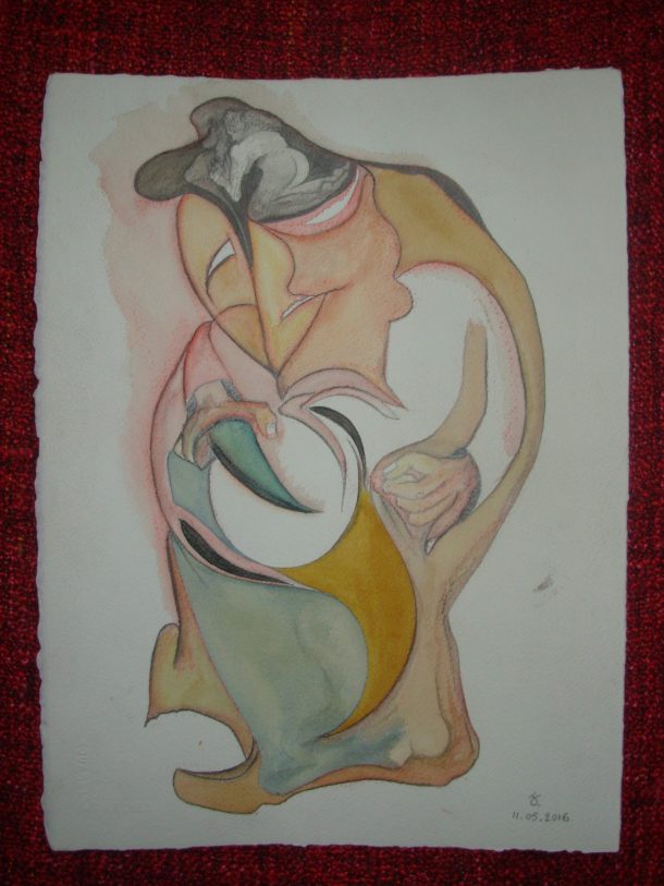 aquarelle et encres s/arches 300g. 28,5 x 38,5 cm. 11. 05. 2016.