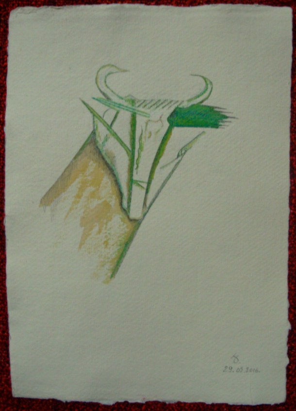 aquarelle et encre s/papier 21 x 30 cm. 29. 05. 2016. 