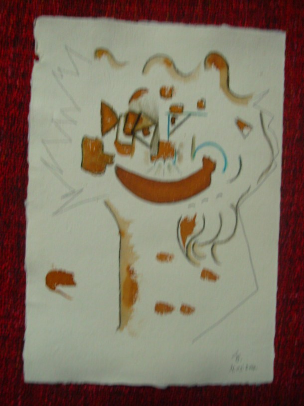 aquarelle et encre s/papier 21 x 30 cm. 31. 05. 2016.