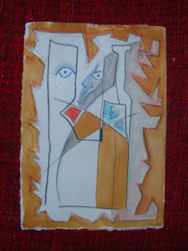 aquarelle et encre s/papier 21 x 30 cm. 31. 05. 2016.