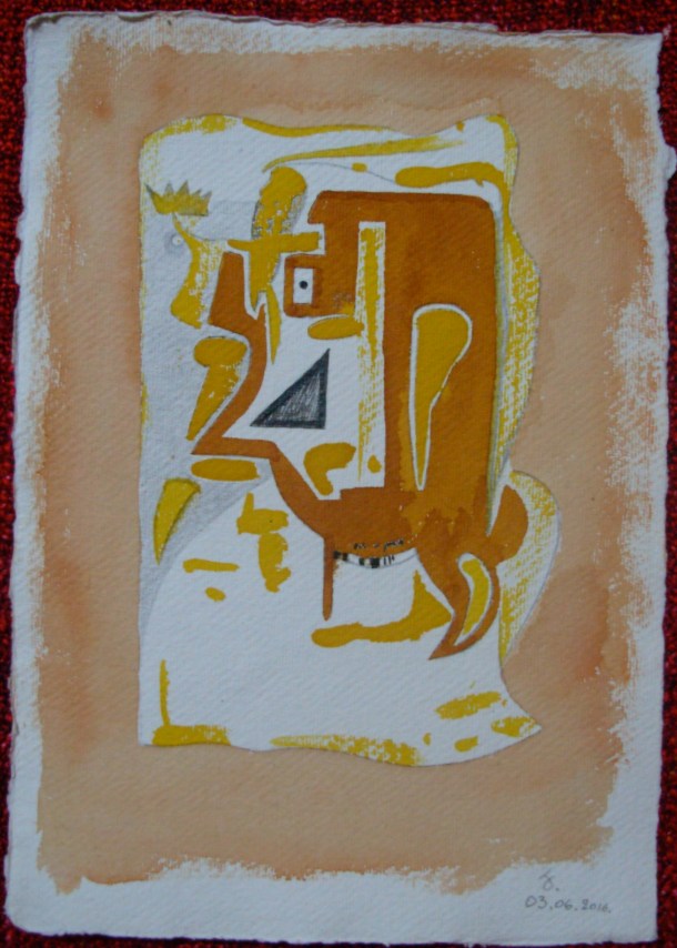 aquarelle et encre s/papier 21 x 30 cm. 03. 06. 2016.