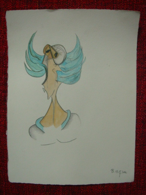 aquarelle s/arches 300 g. 28,5 x 38,5 cm. 18. 07.2016.