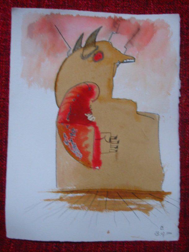 aquarelle et encre s/arches 300g. 28,5 x 38,5 cm. 25. 07. 2016.