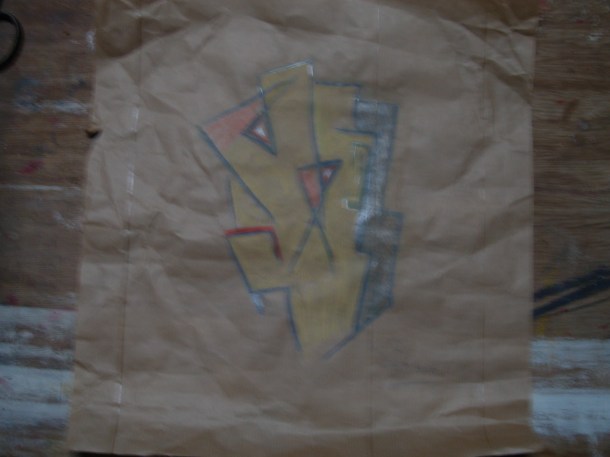 aquarelle s/kraft  30 X 33 cm. 24. 07. 2016.