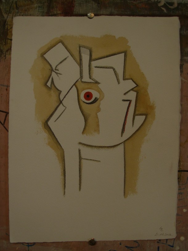 aquarelle et encre s/arches 300g. 28,5 x 38,5 cm. 21. 08. 2016.