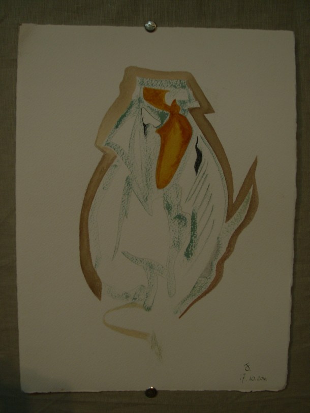 aquarelle et encre s/arches 300g. 28,5 x 38,5 cm. 17. 10 .2016.