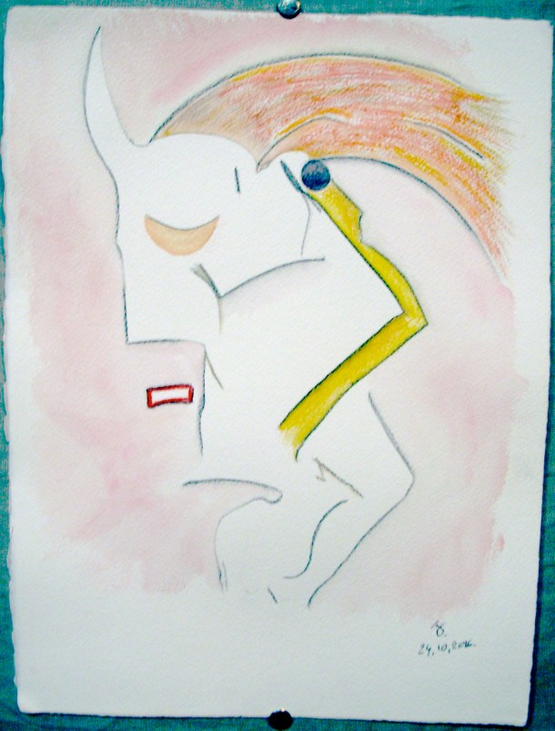 aquarelle et encre s/arches 300g. 28,5 x 38,5 cm. 24. 10. 2016.