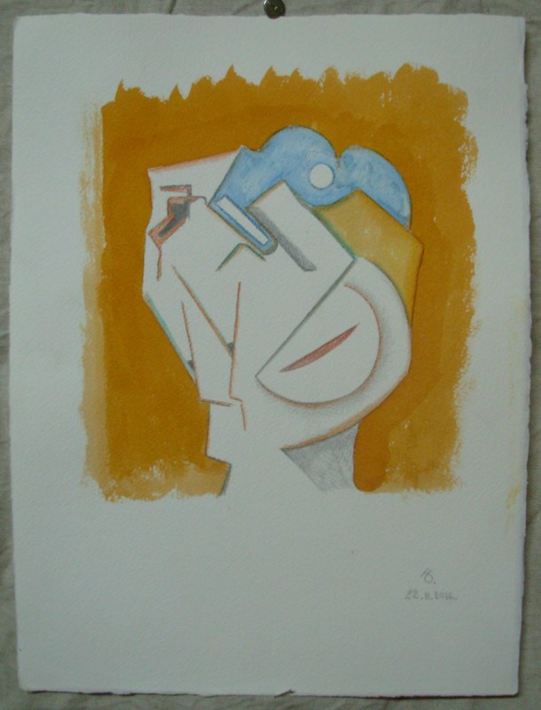 aquarelle et encre s/arches 300g. 28,5 x 38,5 cm. 22. 11. 2016.