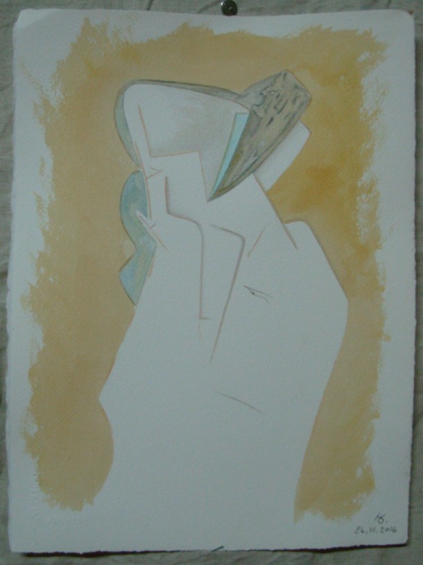 aquarelle s/arches 300g. 28,5 x 38,5 cm. 24. 11. 2016. 