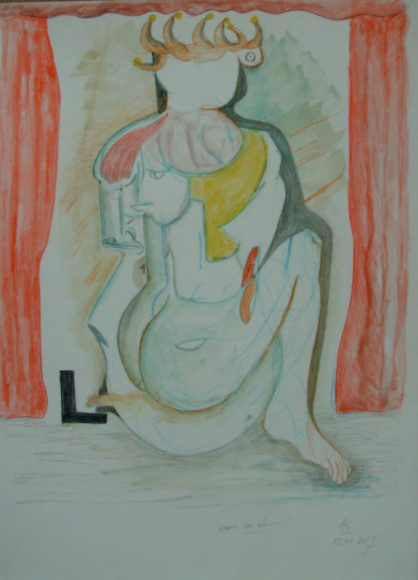 aquarelle s/papier. 26 x 35 cm. 22. 01. 2017.