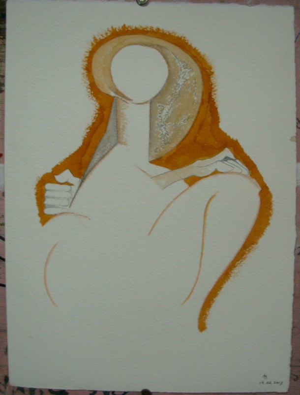 aquarelle et encre s/fabriano 300 g. 28 x 38 cm. 14. 02. 2017.